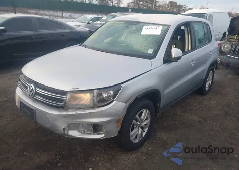 2012 Volkswagen Tiguan S z USA, uszkodzony, nr VIN WVGAV7AX4CW529409